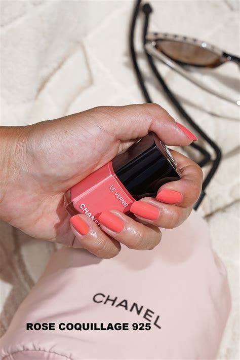 chanel rose coquillage|chanel le vernis summer nail colors.